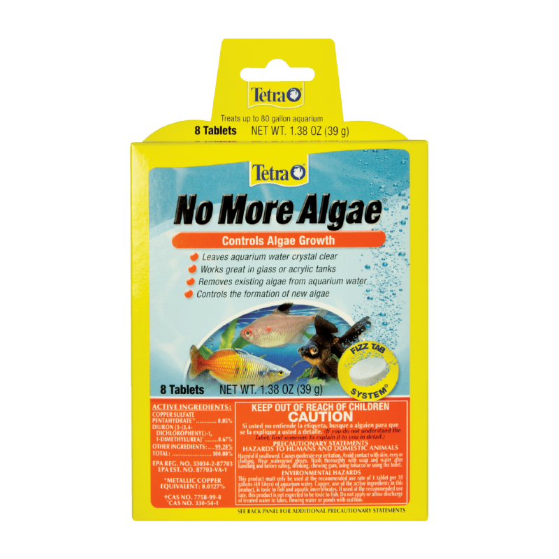 Tetra No Más Algas 8 Tabletas