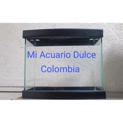 Acuario con tapas de 60 cm (52 litros) x 1